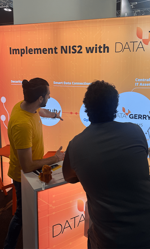 Christian Michel from the DataGerry team at it-sa 2025
