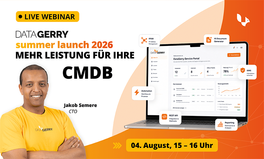Live-Webinar: DataGerry Reloaded – alles neu macht der Sommer